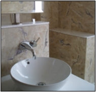 Bathroom | Marble Wall Tiles & Vanity Top